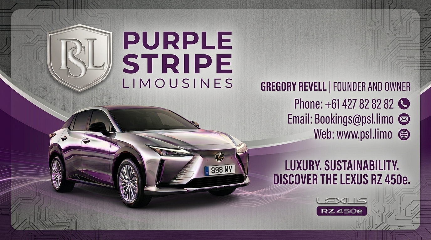 Purple Stripe Limousines